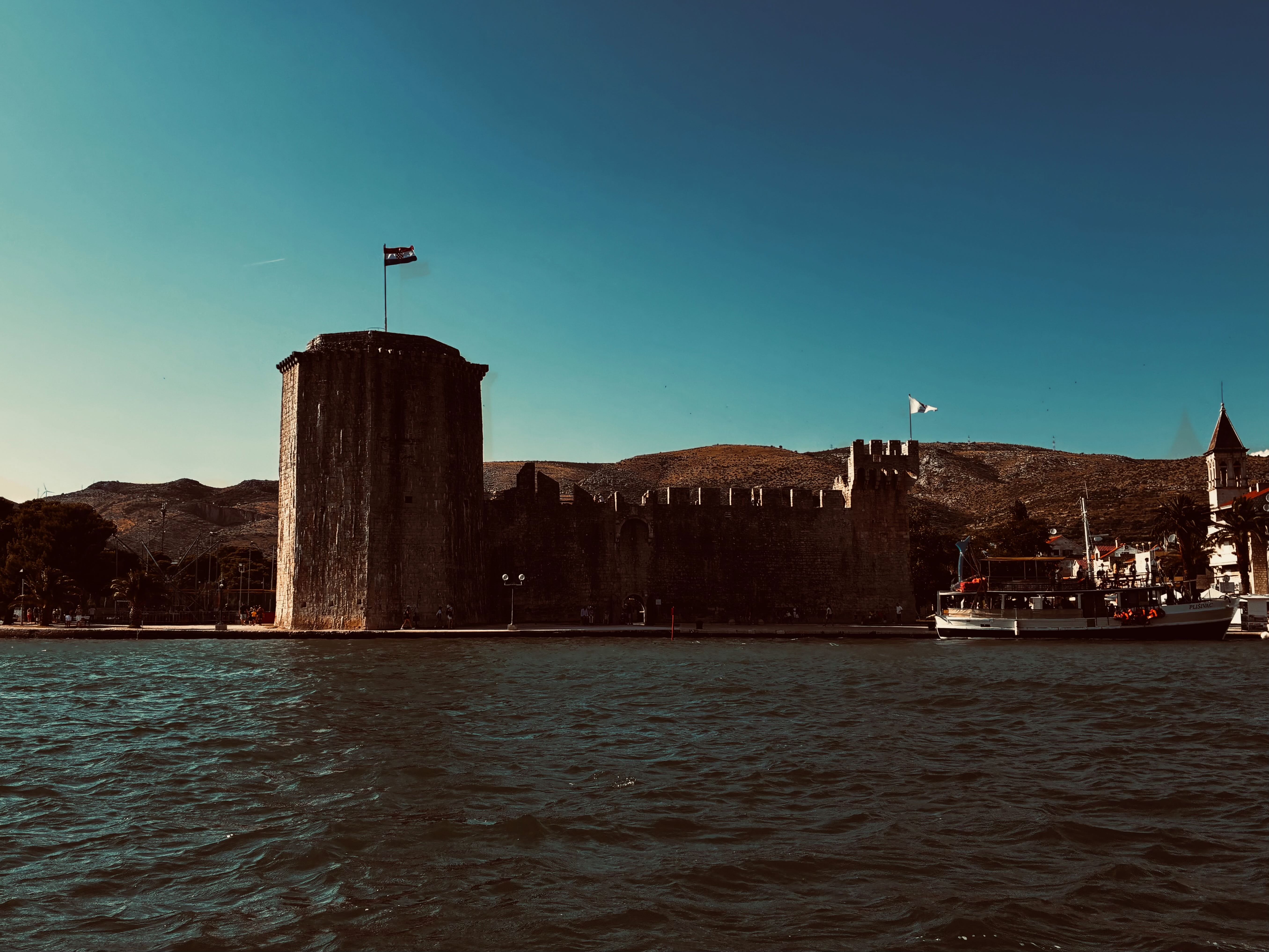 Historic Kamerlengo Fortress in Trogir