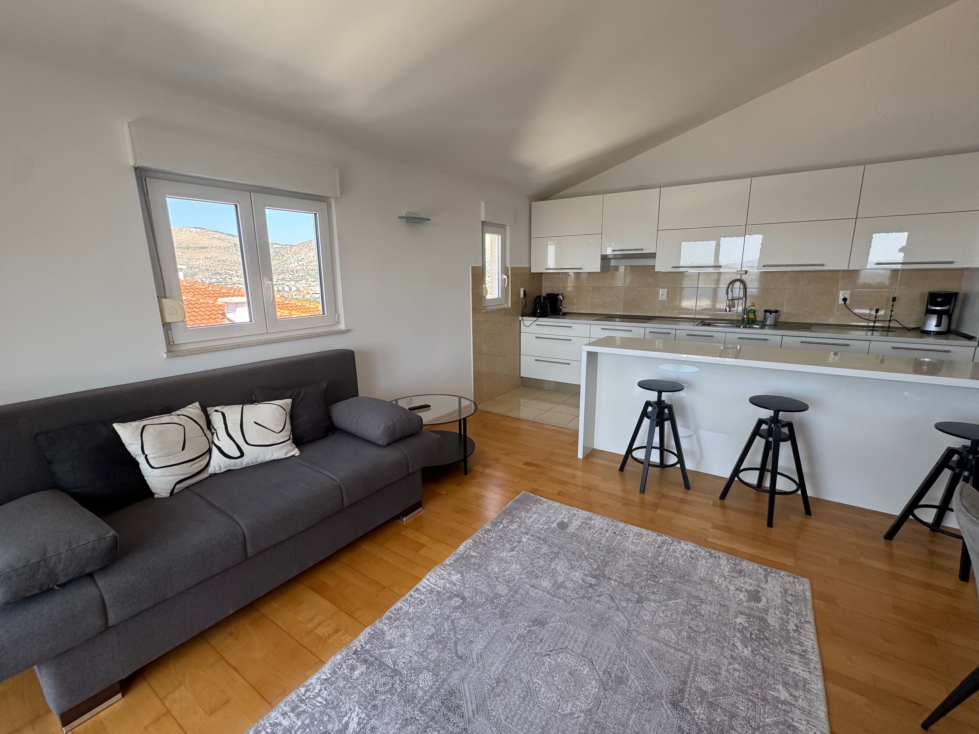 Living room with access to balcony